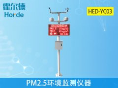 環境中的PM2.5怎么檢測？